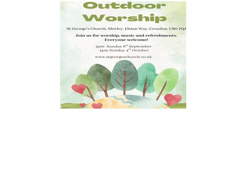 Outdoor worship